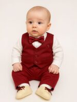 "Bebeğiniz için yumuşak şıklık — %100 pamuklu lüks takım, hassas ciltler için ideal"