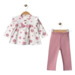🌸 “Sugar Blossom” Set – Soft as candy… Steals hearts at first glance! 💕 Elegance, cuteness, and baby charm in one outfit! - Image 5
