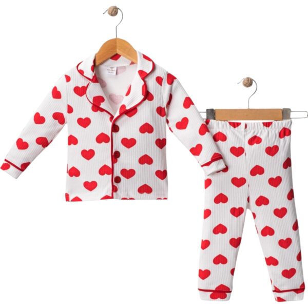 ❤️ Aşkla uyu... Şımarıklıkla uyan! Annelerin kalbini çalan kalpli pijama!