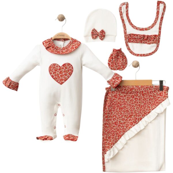 💥 The Tiger’s Innocence... Your Baby’s Style! A 6-piece set that blends wild charm with irresistible softness! 🐆🍼💖